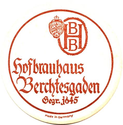 berchtesgaden bgl-by hof rund 3-5a3b (made in germany-braun) 
